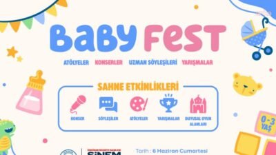 Üsküdar Belediyesi tarafından 0-3 yaş arası çocuklar ve ebeveynlerine yönelik