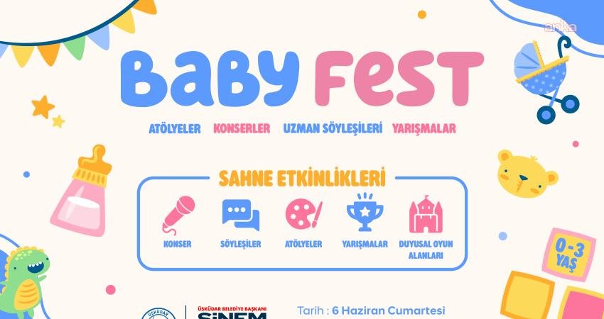 Üsküdar Belediyesi tarafından 0-3 yaş arası çocuklar ve ebeveynlerine yönelik