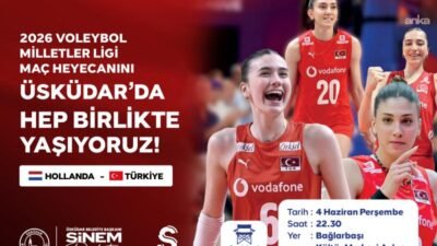 Üsküdar Belediyesi, 2026 FIVB Voleybol Milletler Ligi’nde mücadele eden A