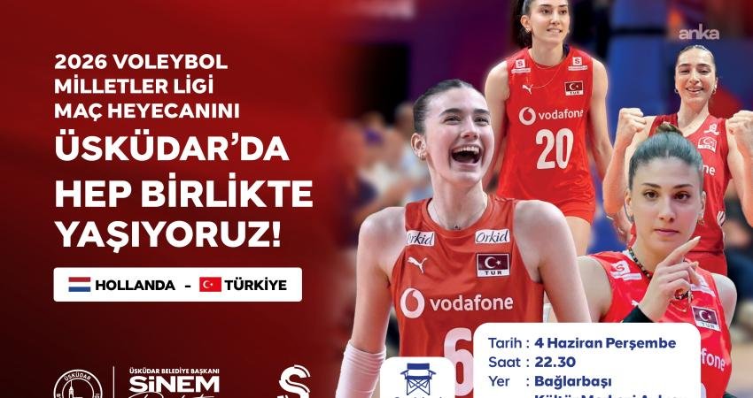Üsküdar Belediyesi, 2026 FIVB Voleybol Milletler Ligi’nde mücadele eden A