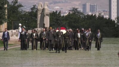 Uyuşmazlık Mahkemesi Başkanlığı'nın 81'inci kuruluş yıl dönümü dolayısıyla Başkan Rıdvan