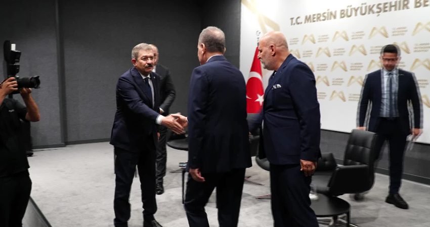 Türkiye Belediyeler Birliği (TBB) ve Mersin Büyükşehir Belediye Başkanı Vahap