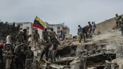 Venezuela'nın kuzeybatısında geçen hafta meydana gelen iki büyük depremin ardından