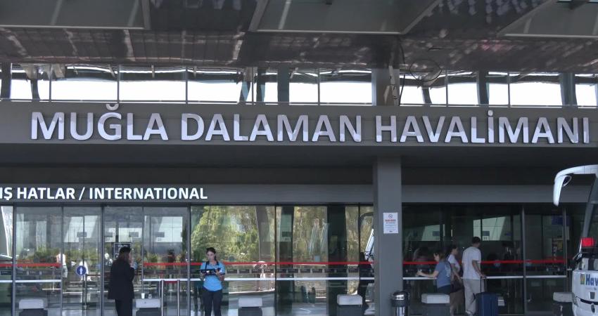 YDA Dalaman Havalimanı Üst Yöneticisi (CEO) Yiğit Laçin, Dalaman Havalimanı'nda
