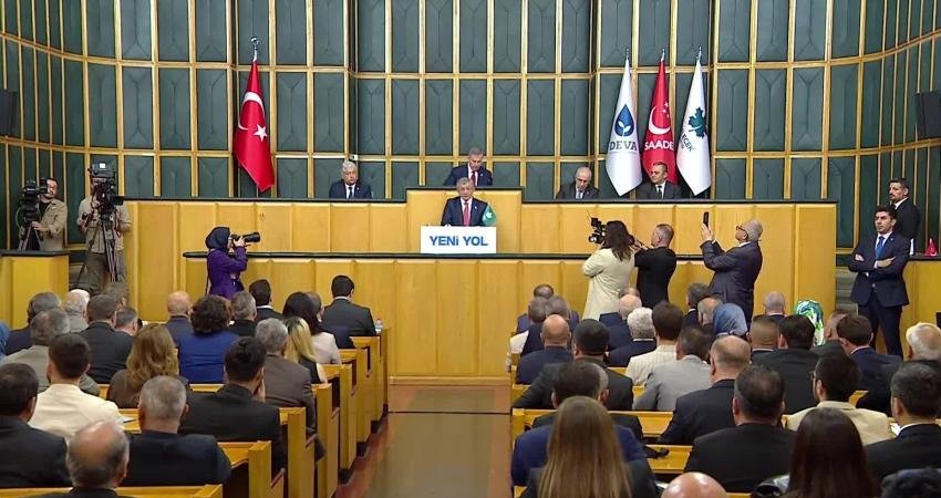 Gelecek Partisi Genel Başkanı Ahmet Davutoğlu, "Milletime sesleniyorum: Tercihinizi 'Tencere