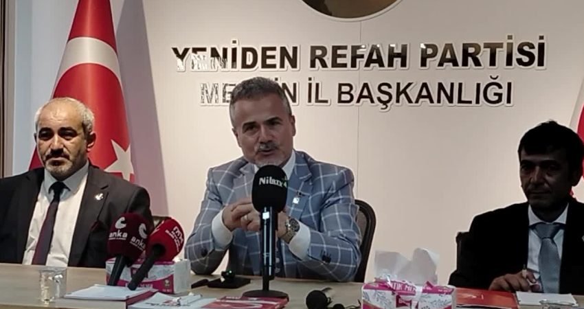 Yeniden Refah Partisi Sözcüsü Suat Kılıç, Türkiye'nin ekonomik darboğazda olduğunu