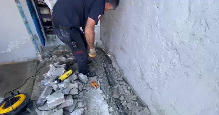 Malatya’nın Yeşilyurt ilçesinde yer altından gelen sesler üzerine yapılan çalışmada,