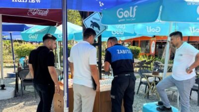 Yumurtalık Belediyesi Zabıta Müdürlüğü ekipleri, belediyeye ait işletmelerde düzenli ve