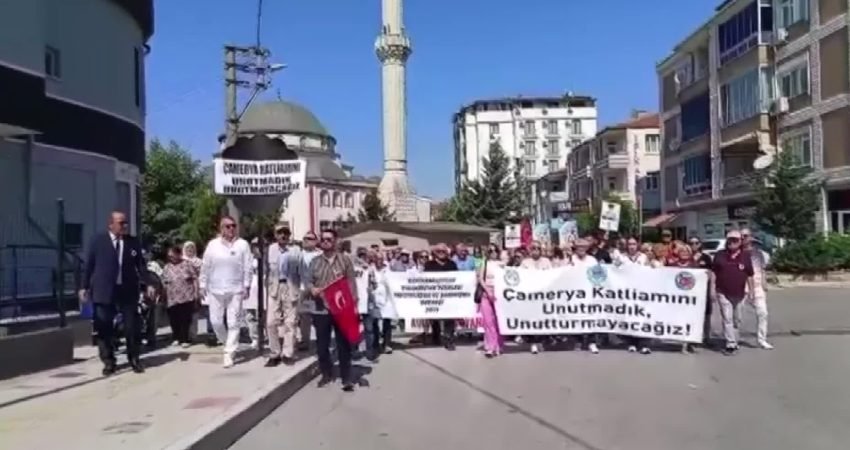 Edirne’de Çamerya Arnavutları'na yönelik katliamın 82. yılı dolayısıyla, Yunanistan Konsolosluğu