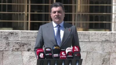 CHP İstanbul Milletvekili Zeynel Emre, mutlak butlan kararının ardından olağanüstü