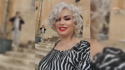 Mardin'de, Marilyn Monroe’ya benzerliğiyle tanınan Melek Akarmut, sosyal medya üzerinden