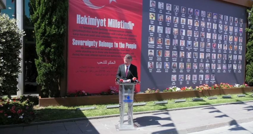 FETÖ’nün 15 Temmuz 2016’daki darbe girişiminin 10’uncu yıl dönümünde, Saraçhane’deki