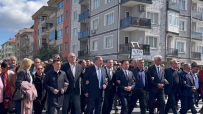 İstanbul Büyükşehir Belediye Başkanı Ekrem İmamoğlu'nun gözaltına alınmasının ardından izinsiz