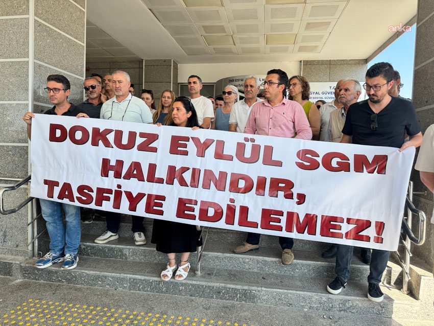 BES, Büro İş ve SGK-SEN üye ve yöneticileri, Dokuz Eylül
