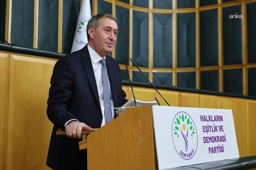  DEM Parti Eş Genel Başkanı Tuncer Bakırhan, "Çerçeve yasa bir