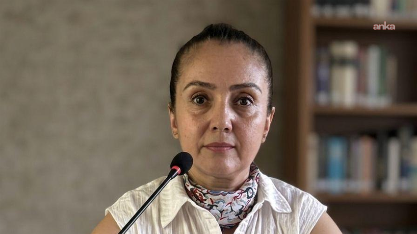 Büro Emekçileri Sendikası (BES) Samsun Şubesi Kadın Sekreteri Emine Boyraz,