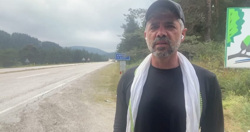 Bolu Grand Kartal Otel yangınında yakınlarını kaybedenlerin Bolu'dan başlattığı "78