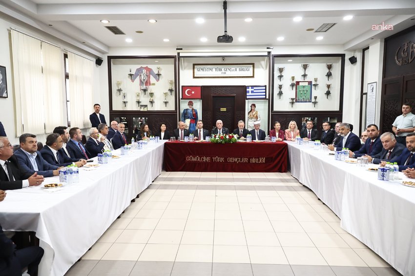 İYİ Parti Genel Başkanı Müsavat Dervişoğlu, Batı Trakya Türklerinin lideri