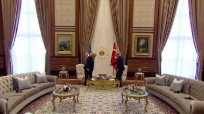 ABD Başkanı Donald Trump, Cumhurbaşkanı Recep Tayyip Erdoğan ile ortak