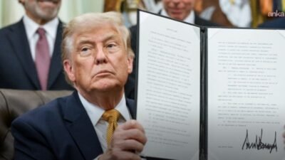 ABD Başkanı Donald Trump, Beyaz Saray'da yaptığı ulusa sesleniş konuşmasında