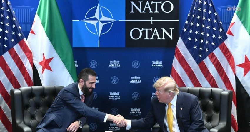  ABD Başkanı Donald Trump, NATO Liderler Zirvesi'nin ardından Suriye Cumhurbaşkanı