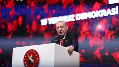 Cumhurbaşkanı Recep Tayyip Erdoğan, 15 Temmuz'un onuncu yılı vesilesiyle düzenlenen
