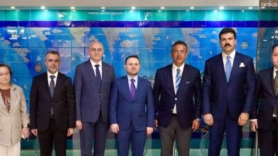 Adalet Bakanı Akın Gürlek, Bakırköy Adliyesi’nde Bakırköy Cumhuriyet Başsavcısı Barış