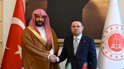 Adalet Bakanı Akın Gürlek, Suudi Arabistan Krallığı Adalet Bakanı Dr.