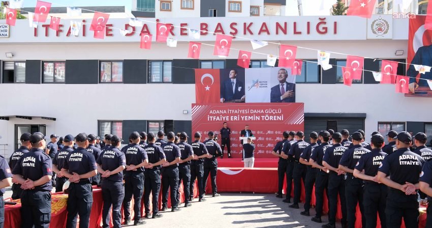 Adana Büyükşehir Belediyesi İtfaiye Daire Başkanlığı'nda sınav ve eğitim süreçlerini