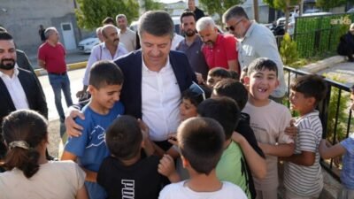 Adıyaman Belediye Başkanı Abdurrahman Tutdere, Yeşilyurt Çocuk Kampüsü'nde (Kreş ve