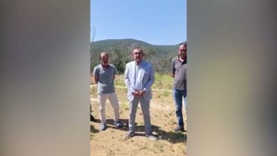 Kahramanmaraş'ın Afşin ilçesine bağlı Yazı Köyü’nde yerinde dönüşüm kapsamında yapımına