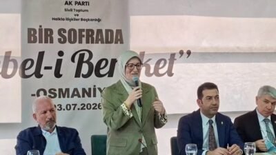 AK Parti Genel Başkan Yardımcısı ve Balıkesir Milletvekili Belgin Uygur,