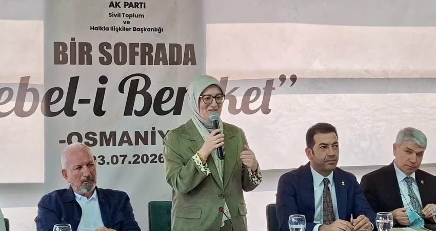 AK Parti Genel Başkan Yardımcısı ve Balıkesir Milletvekili Belgin Uygur,