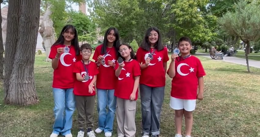 Aksaraylı 6 öğrenci, Türk Dünyası Uluslararası Matematik Olimpiyatı’nda elde ettikleri