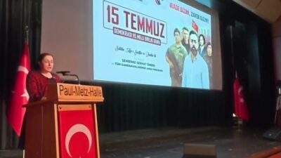 Almanya'nın Nürnberg kentinde, 15 Temmuz Demokrasi ve Milli Birlik Günü