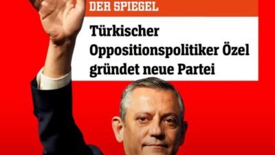 Almanya’nın önde gelen dergilerinden Der Spiegel, kapağında Özgür Özel'in kuracağı