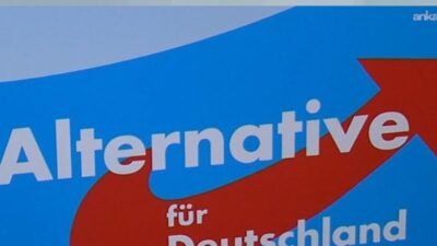Almanya'da anketlere göre aşırı sağcı Almanya için Alternatif  Parti (AfD),