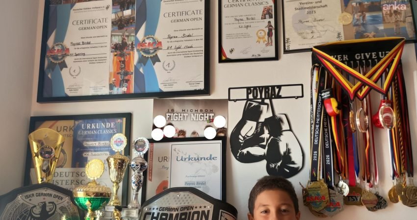 Almanya'nın Ansbach kentinde yaşayan, judo ve kickboksta üst üste Almanya