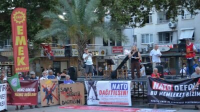 Balıkesir’in Edremit ilçesinde, Edremit  Emek ve Demokrasi Platformu'nun çağrısıyla