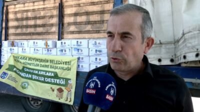 Ankara Büyükşehir Belediyesi’nin arı yetiştiricilerini desteklemek ve küresel iklim krizinin