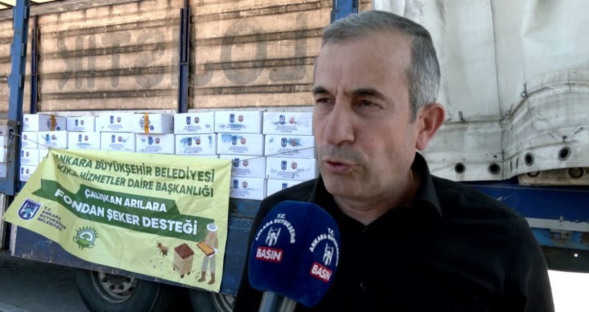 Ankara Büyükşehir Belediyesi’nin arı yetiştiricilerini desteklemek ve küresel iklim krizinin