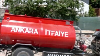 Ankara Büyükşehir Belediyesi (ABB) İtfaiye Daire Başkanlığı tarafından 80 yeni