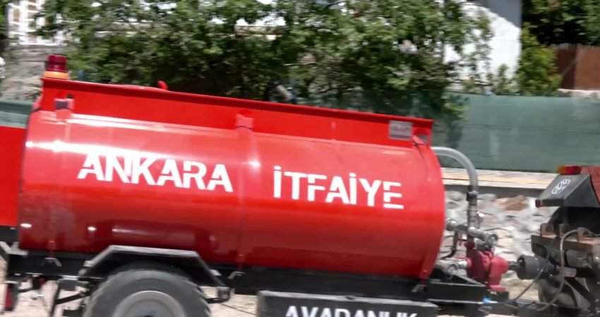 Ankara Büyükşehir Belediyesi (ABB) İtfaiye Daire Başkanlığı tarafından 80 yeni