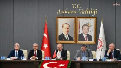 Ankara Valisi Yakup Canbolat başkanlığında NATO Zirvesi öncesinde toplantı gerçekleştirildi.