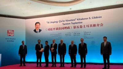 Ankara'da düzenlenen üst düzey lansmanla "Xi Jinping: Çin'in Yönetimi" kitabının