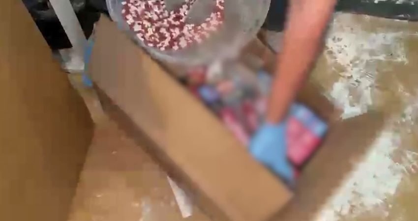 İçişleri Bakanlığı, Ankara'da yaklaşık 111 kilo uyuşturucu ham maddesi ile