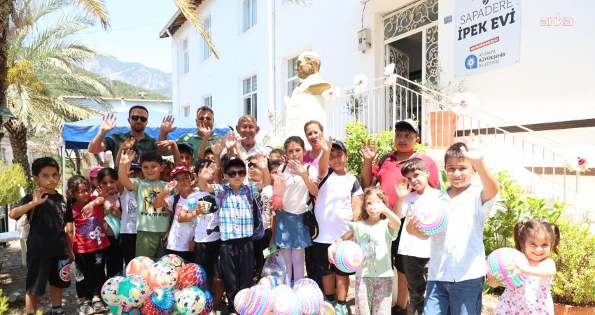 Antalya Büyükşehir Belediyesi tarafından Alanya Sapadere’de restore edilerek ipek evine