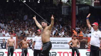 CW Enerji Türkiye Yağlı Güreş Ligi’nin 5. etabı Ordu Aybastı