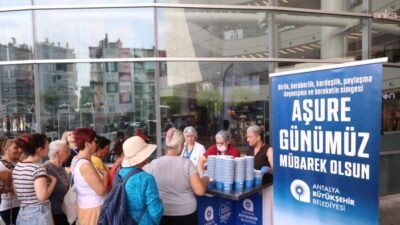 Antalya Büyükşehir Belediyesi, birlik, beraberlik ve paylaşma duygularının arttığı Muharrem