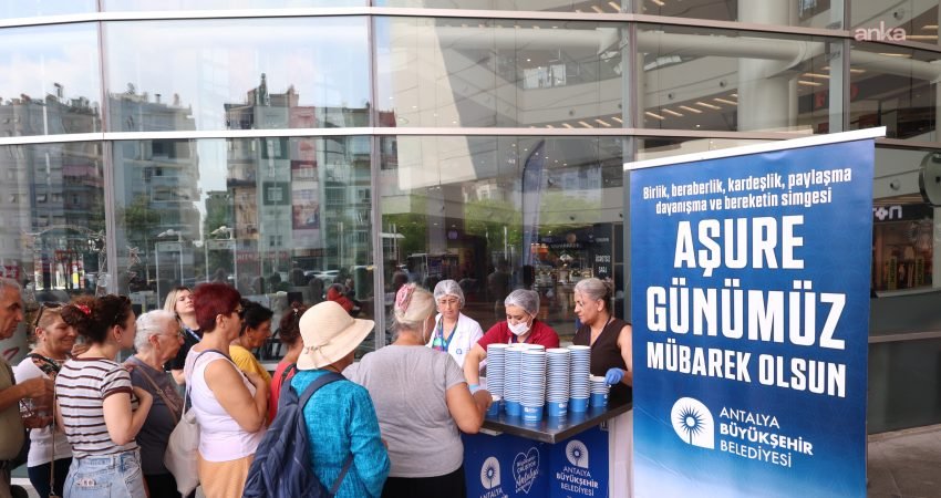 Antalya Büyükşehir Belediyesi, birlik, beraberlik ve paylaşma duygularının arttığı Muharrem